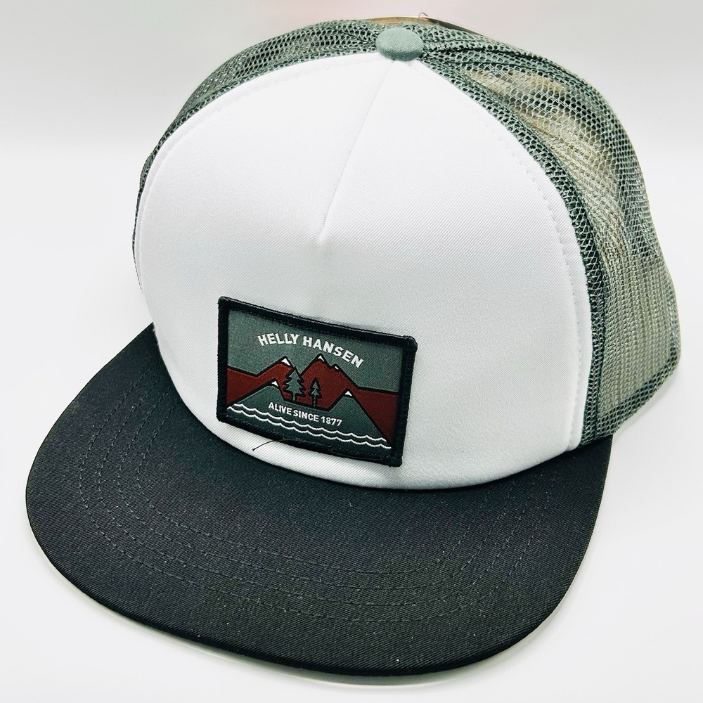 Helly Hansen Mountain Patch Women's Foam Trucker Hat Cap Snapback Adjustable